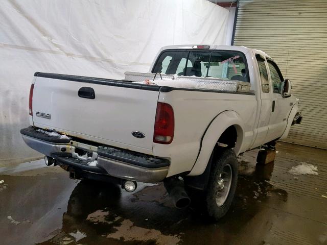 1FTWX31P36EC88952 - 2006 FORD F350 SRW S WHITE photo 4