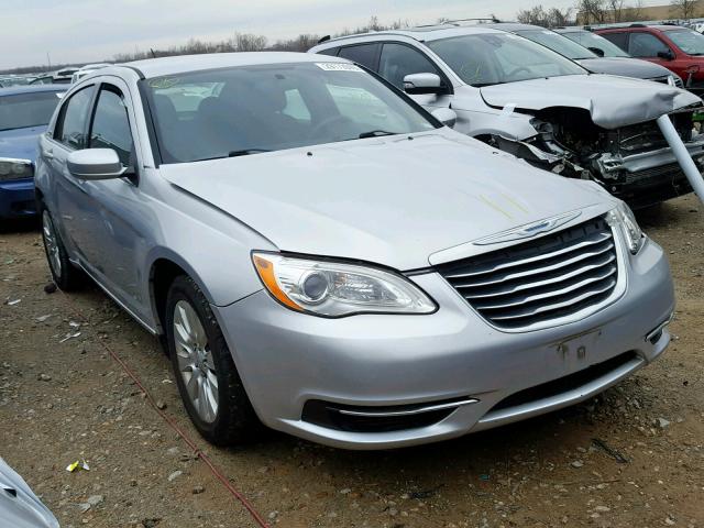 1C3CCBAB3CN159798 - 2012 CHRYSLER 200 LX SILVER photo 1