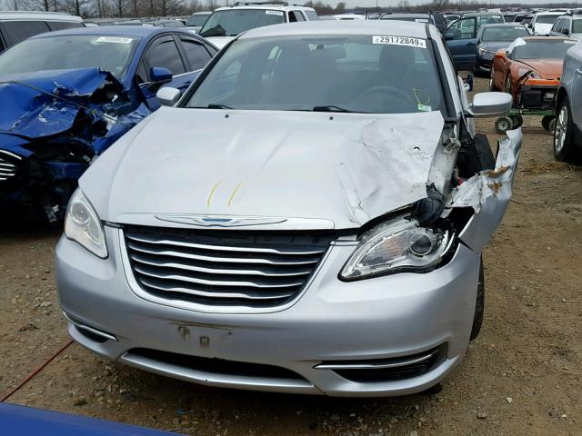 1C3CCBAB3CN159798 - 2012 CHRYSLER 200 LX SILVER photo 7