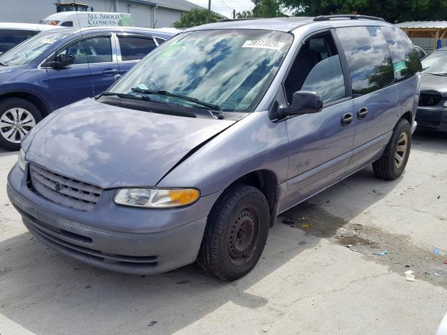 2P4GP45G0WR668012 - 1998 PLYMOUTH VOYAGER SE PURPLE photo 2