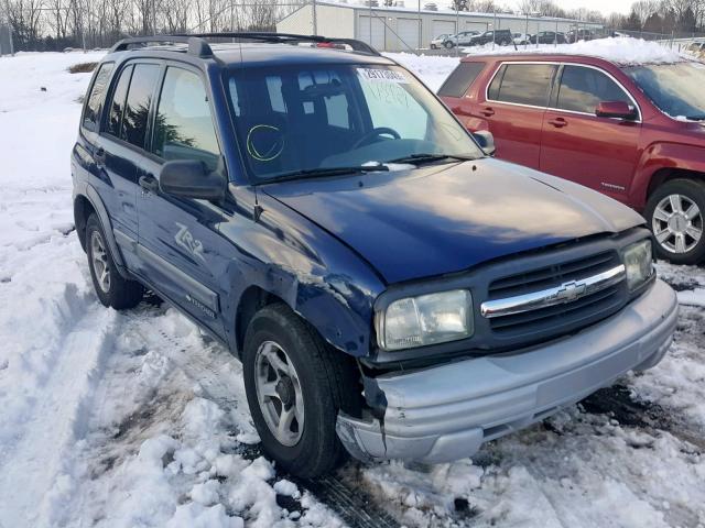 2CNBJ734846914096 - 2004 CHEVROLET TRACKER ZR BLUE photo 1