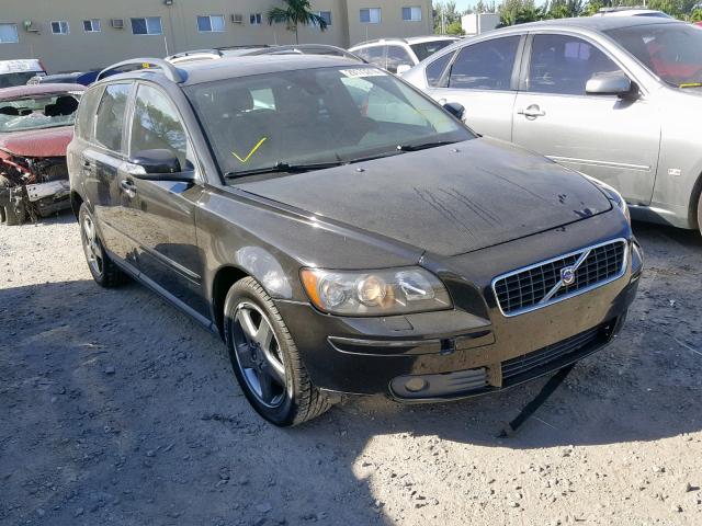 YV1MJ682272317617 - 2007 VOLVO V50 T5 BLACK photo 1