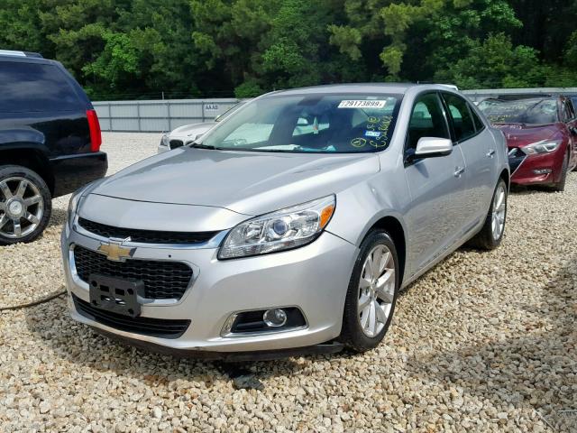 1G11F5SL0FU122519 - 2015 CHEVROLET MALIBU LTZ GRAY photo 2