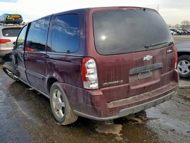 1GNDV23137D219130 - 2007 CHEVROLET UPLANDER L 红色 照片 3