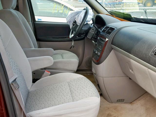 1GNDV23137D219130 - 2007 CHEVROLET UPLANDER L 红色 照片 5