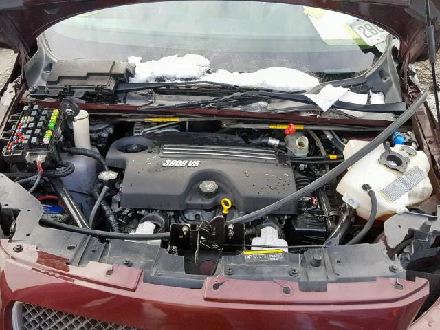 1GNDV23137D219130 - 2007 CHEVROLET UPLANDER L 红色 照片 7