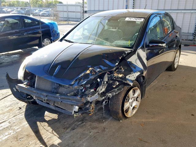 3N1AB61E58L670849 - 2008 NISSAN SENTRA 2.0 BLACK photo 2