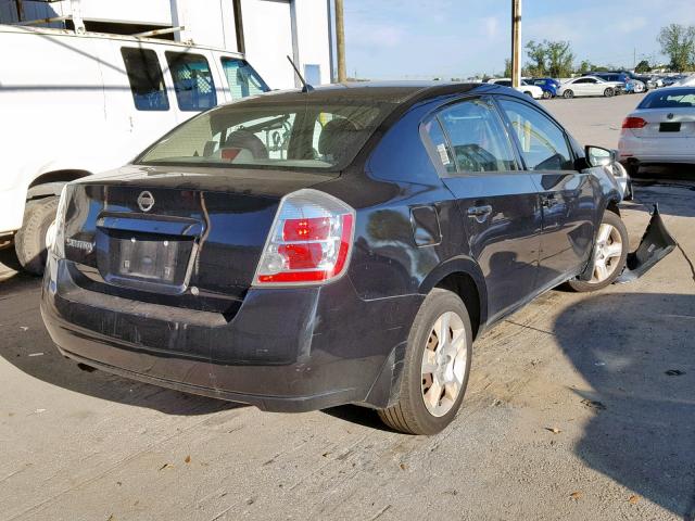 3N1AB61E58L670849 - 2008 NISSAN SENTRA 2.0 BLACK photo 4