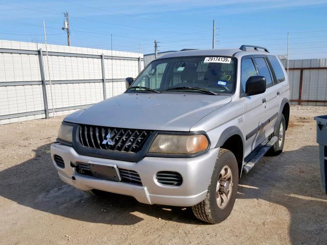 JA4LS21H13J005739 - 2003 MITSUBISHI MONTERO SP SILVER photo 2