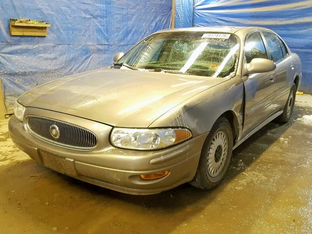 1G4HP54K9Y4256709 - 2000 BUICK LESABRE CU TAN photo 2