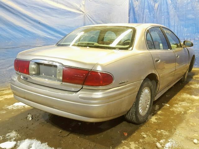 1G4HP54K9Y4256709 - 2000 BUICK LESABRE CU TAN photo 4