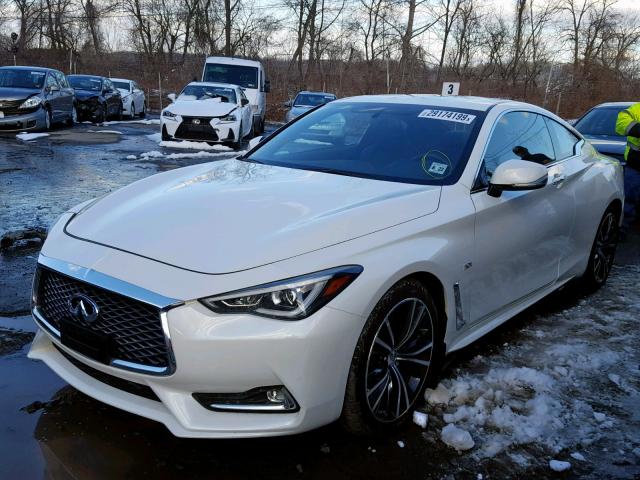 JN1EV7EL7HM552234 - 2017 INFINITI Q60 PREMIU WHITE photo 2