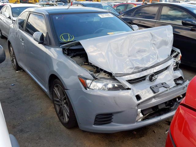 JTKJF5C72B3017949 - 2011 TOYOTA SCION TC GRAY photo 1