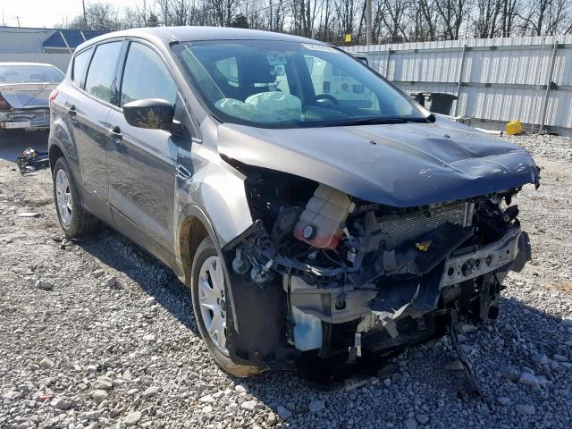 1FMCU0F77DUD38799 - 2013 FORD ESCAPE S GRAY photo 1