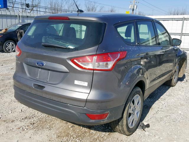 1FMCU0F77DUD38799 - 2013 FORD ESCAPE S GRAY photo 4