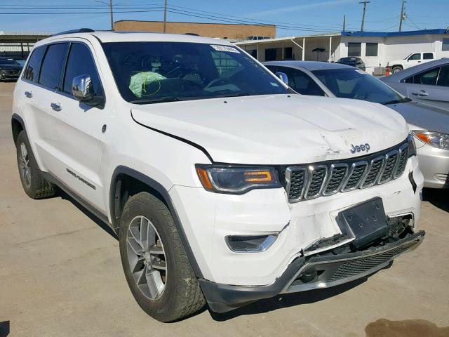 1C4RJFBG2HC738362 - 2017 JEEP GRAND CHER WHITE photo 1