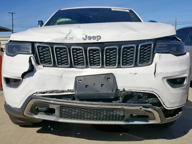 1C4RJFBG2HC738362 - 2017 JEEP GRAND CHER WHITE photo 9