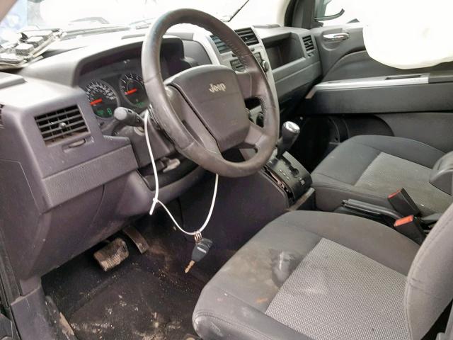 1J8FF47W88D614351 - 2008 JEEP COMPASS SP Қара фото 5