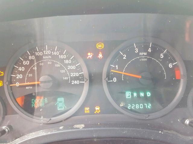 1J8FF47W88D614351 - 2008 JEEP COMPASS SP Қара фото 8