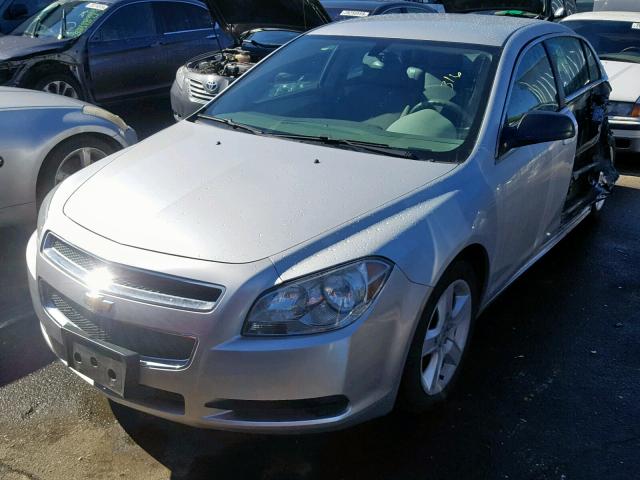 1G1ZB5E09CF113771 - 2012 CHEVROLET MALIBU LS SILVER photo 2