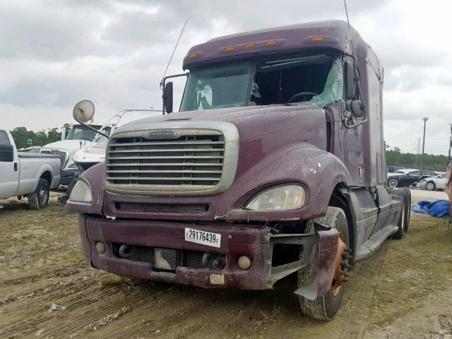 1FUJA6CK16LV49935 - 2006 FREIGHTLINER CONVENTION MAROON photo 2