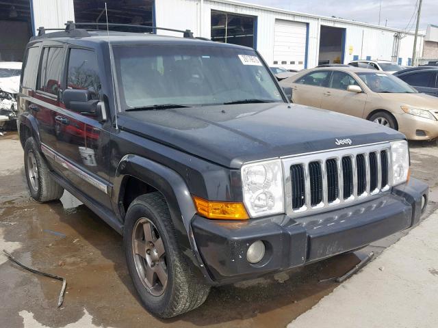 1J4RH4GK4AC140979 - 2010 JEEP COMMANDER BLACK photo 1