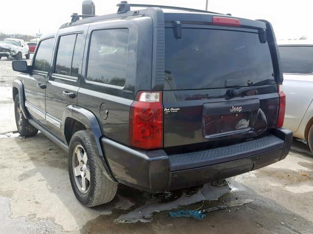 1J4RH4GK4AC140979 - 2010 JEEP COMMANDER BLACK photo 3