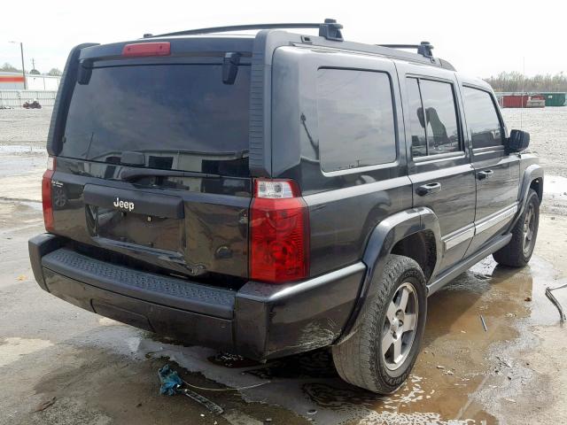 1J4RH4GK4AC140979 - 2010 JEEP COMMANDER BLACK photo 4