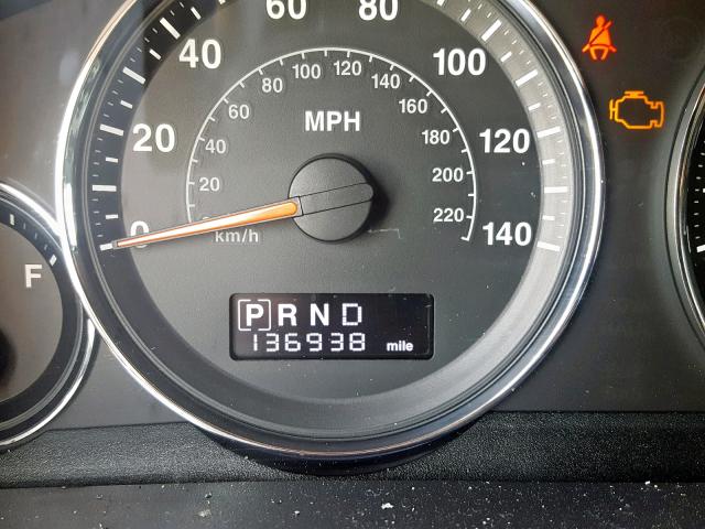 1J4RH4GK4AC140979 - 2010 JEEP COMMANDER BLACK photo 8