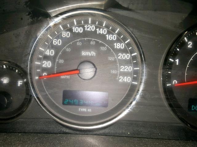 1J8HG48NX6C132964 - 2006 JEEP COMMANDER ბურგუნდია ფოტო 8