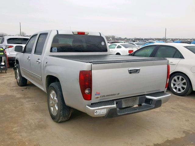 1GCDSCF98C8106897 - 2012 CHEVROLET COLORADO L SILVER photo 3