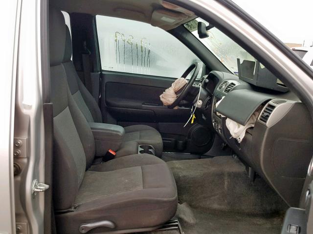 1GCDSCF98C8106897 - 2012 CHEVROLET COLORADO L SILVER photo 5