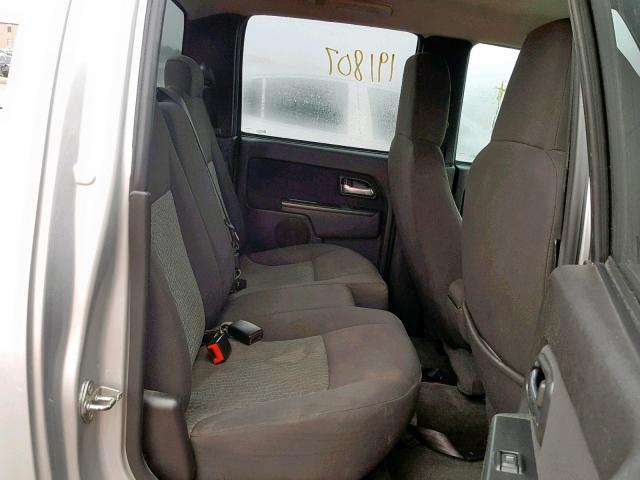 1GCDSCF98C8106897 - 2012 CHEVROLET COLORADO L SILVER photo 6