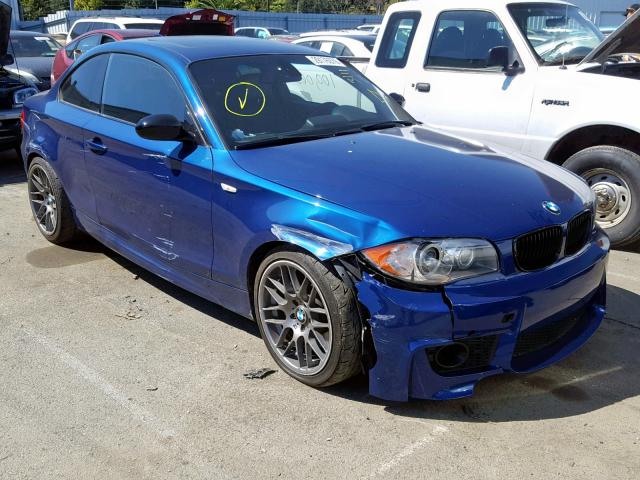 WBAUC735X9VK80127 - 2009 BMW 135 I BLUE photo 1