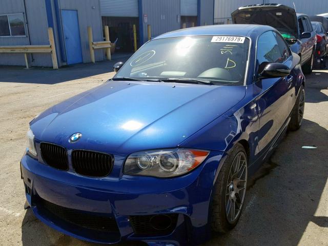 WBAUC735X9VK80127 - 2009 BMW 135 I BLUE photo 2