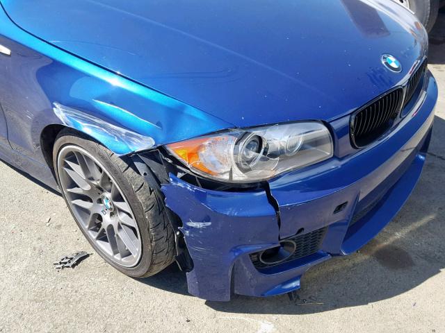 WBAUC735X9VK80127 - 2009 BMW 135 I BLUE photo 9