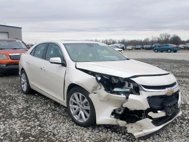 1G11H5SL9EF161431 - 2014 CHEVROLET MALIBU LTZ WHITE photo 1