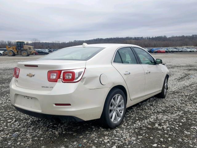 1G11H5SL9EF161431 - 2014 CHEVROLET MALIBU LTZ WHITE photo 4