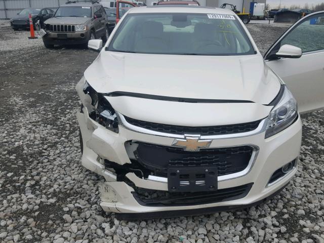 1G11H5SL9EF161431 - 2014 CHEVROLET MALIBU LTZ WHITE photo 7