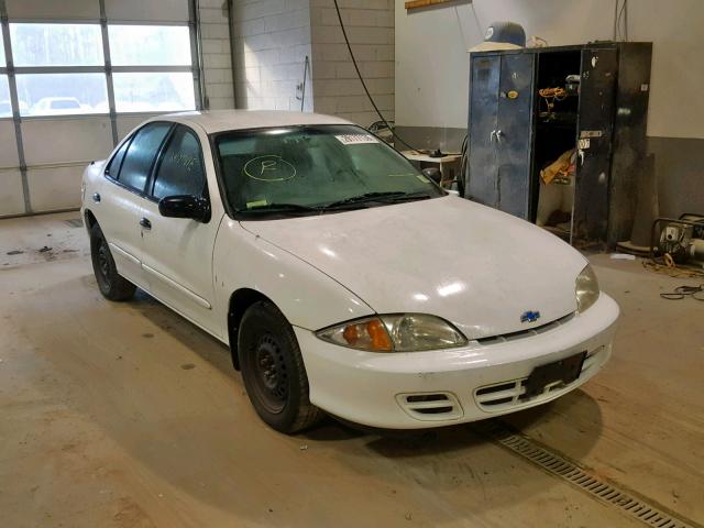 1G1JF5242Y7444878 - 2000 CHEVROLET CAVALIER L WHITE photo 1