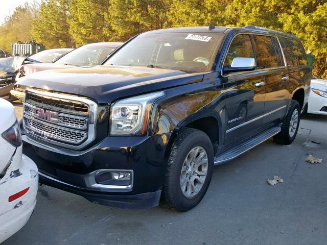 1GKS1HKC8FR258433 - 2015 GMC YUKON XL C BLACK photo 2