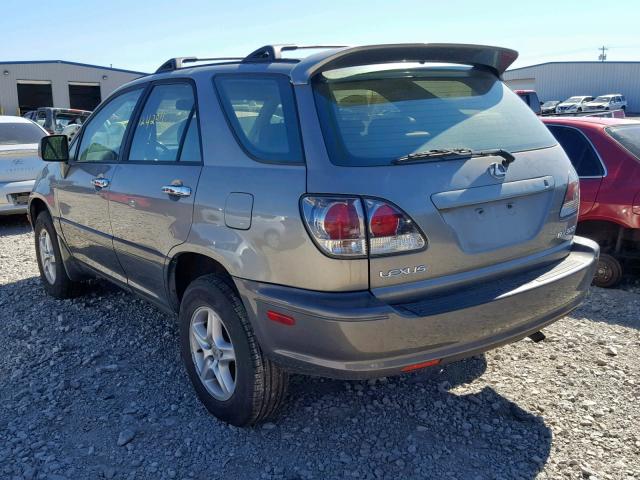 JTJHF10U010202782 - 2001 LEXUS RX 300 GRAY photo 3