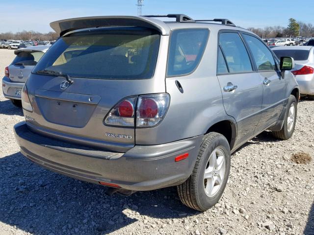 JTJHF10U010202782 - 2001 LEXUS RX 300 GRAY photo 4