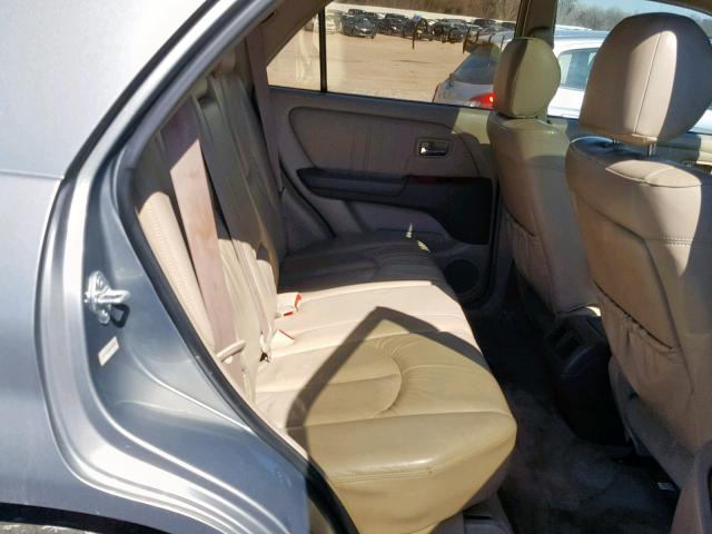 JTJHF10U010202782 - 2001 LEXUS RX 300 GRAY photo 6