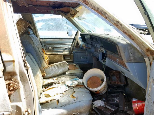 1H35L8J344926 - 1978 CHEVROLET CAPRICE SILVER photo 5