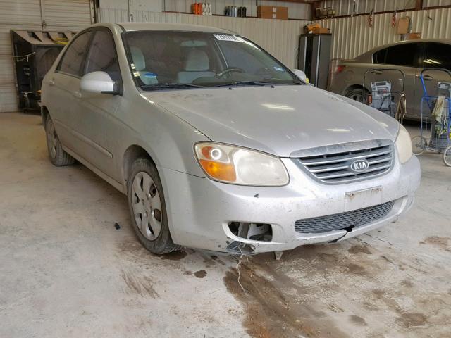 KNAFE121185495683 - 2008 KIA SPECTRA EX SILVER photo 1