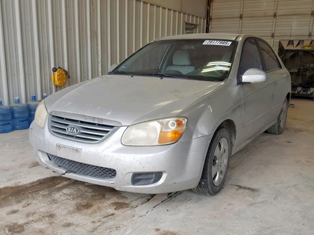 KNAFE121185495683 - 2008 KIA SPECTRA EX SILVER photo 2