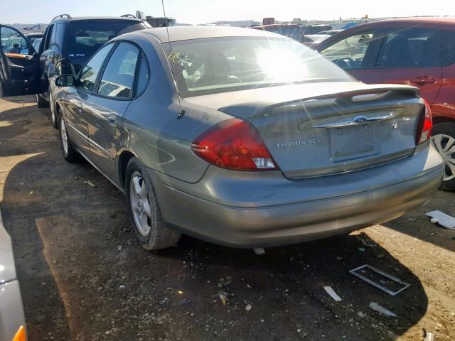 1FAFP55S03G120346 - 2003 FORD TAURUS SES GREEN photo 3