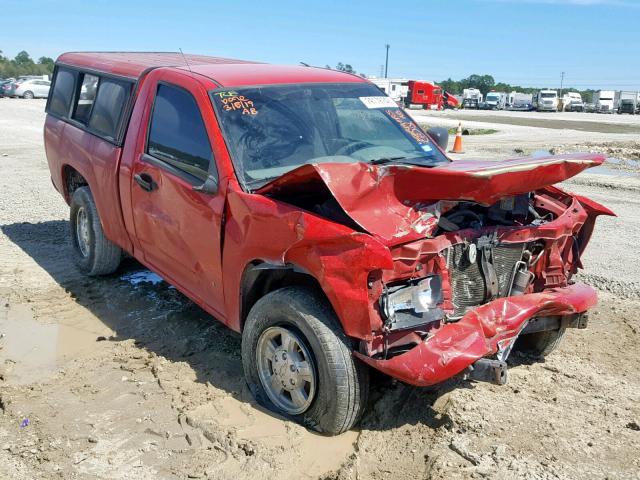 1GCCS149478175854 - 2007 CHEVROLET COLORADO RED photo 1