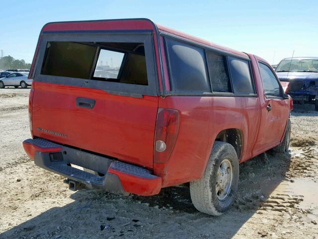 1GCCS149478175854 - 2007 CHEVROLET COLORADO RED photo 4